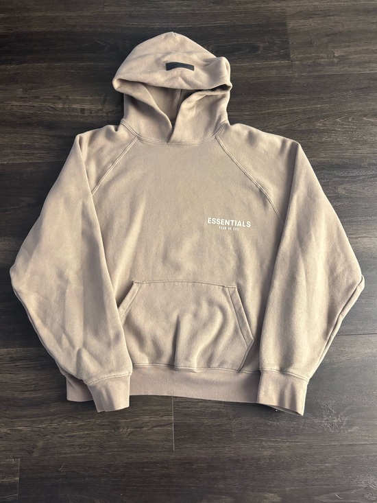 Fear of God Other - Essentials Fear Of God Pullover Hooded Sweatshirt Size S Brown Tan